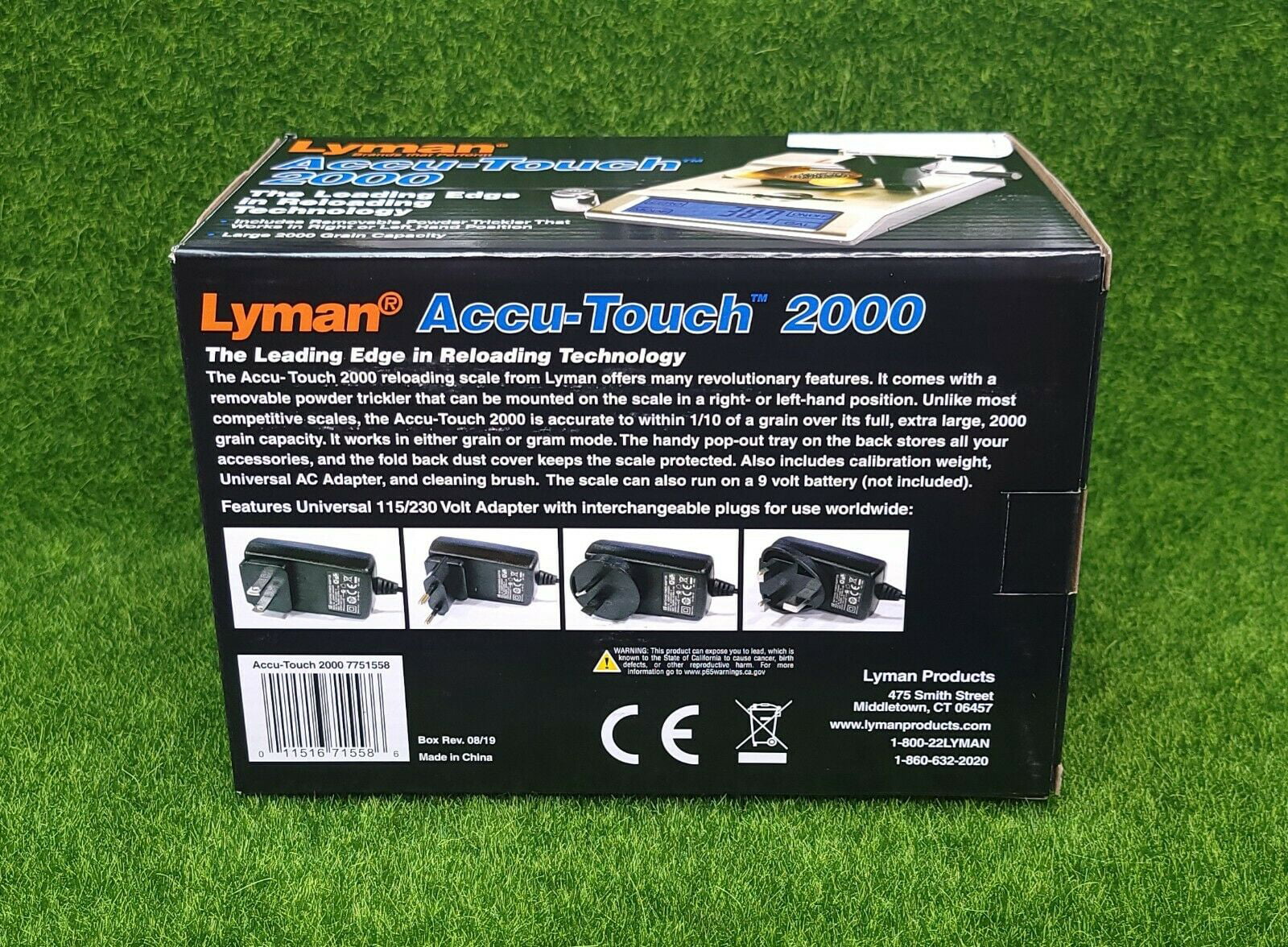 7751558 115/230V Electr Scale Lyman Accu-Touch 2000 