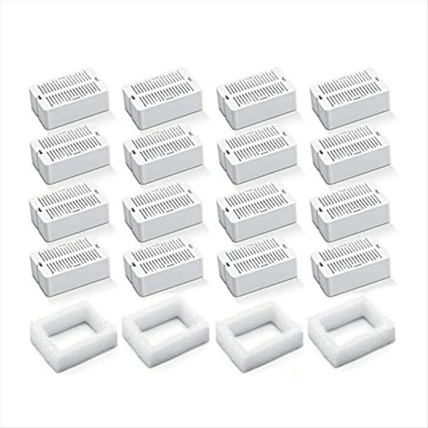 Filtros de Repuesto para Fuente de Agua para Gatos, Filtros de Carbón para Fuente de , para Beber de Cerámica, Fuente para Mascotas de Acero Inoxidable