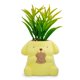 thumbnail image 1 of Mini macetero Sanrio Pompompurin de cerámica con planta artificial, 1 of 9