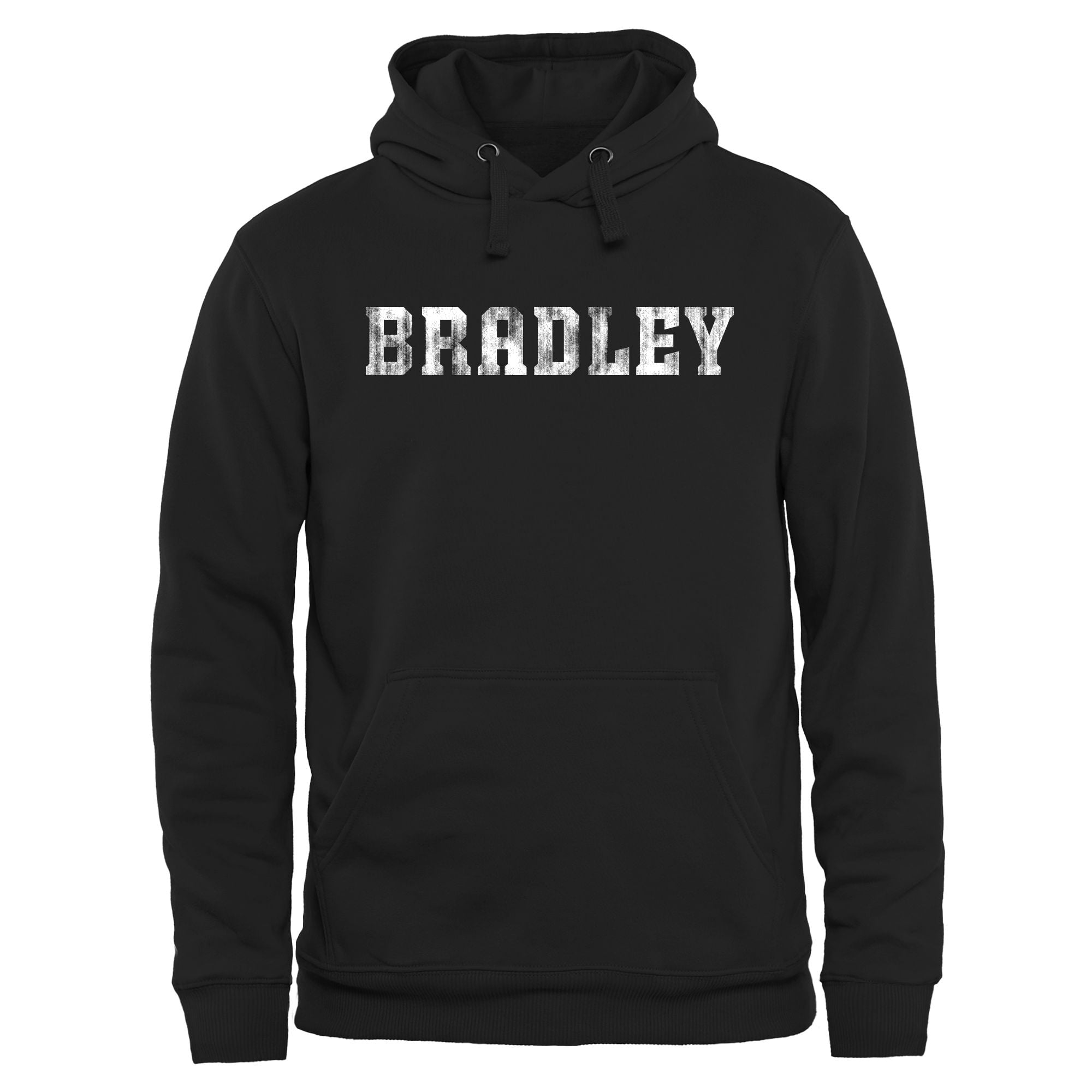 Fanatics - Bradley Braves Classic Wordmark Pullover Hoodie - Black ...