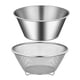 thumbnail image 4 of Colador con juego de cuencos para mezclar, cesta para lavar verduras, escurridor, cuenco colador de cocina para arroz, granos de cebada, Pasta cocida, 4 of 9