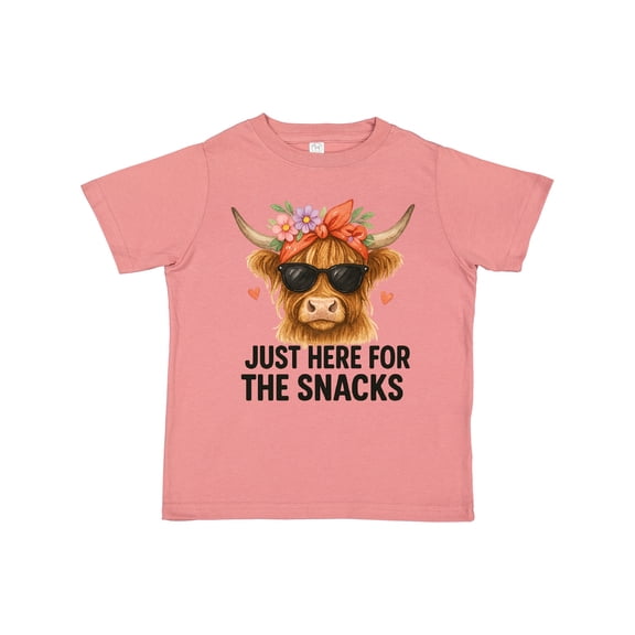 Inktastic Funny Highland Cow Boys or Girls Toddler T-Shirt