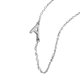 thumbnail image 2 of Qarigey Collar de letras inglesas para mujer, colgante informal para cuello de aleación de cobre para niñas, cadena Clavicular, joyería Ropa, zapatos y accesorios Miscelánea Plata letra D, 2 of 6