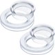 thumbnail image 1 of Inteprter Juego de 2 anillos de inserción para agujero de sombrilla de de patio con funda para de jardín, tamaño estándar, más grueso Jardín y Patio transparente, 1 of 3