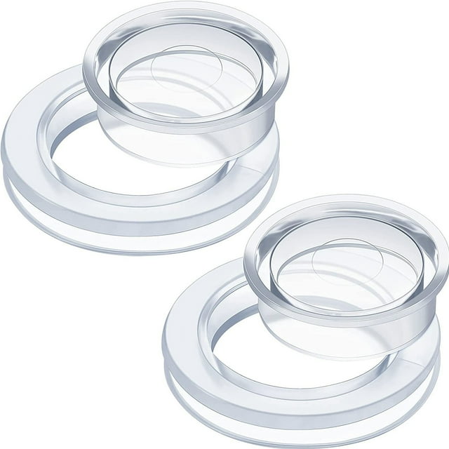 ZheElen Set Of 2 Umbrella Hole Rings With Cap Sleeve performance and reliability for For Patio Table Outdoor Patio Table Umbrella Hole Ring
