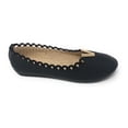 thumbnail image 4 of Victoria K Perforated Dot With Gold Ornament Ballerina Flats (Women), 4 of 5