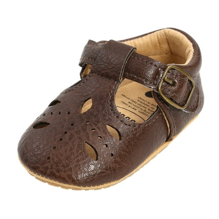 

Baby Shoes 2024 Toddler Kids Boys Girls Hollow Out Soild Colour The Floor Barefoot First Prewalker Sandals 0-18M Flops Boys Baby Rainbow Flip Flops Sandal Toddler Lightweight Shoes Sandals for Kids