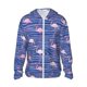 thumbnail image 1 of Fotbe Flamingo Chaqueta con Protección Solar UPF 50+ para Hombre y Mujer, Camisa con Capucha y Bolsillos-Large, 1 of 7