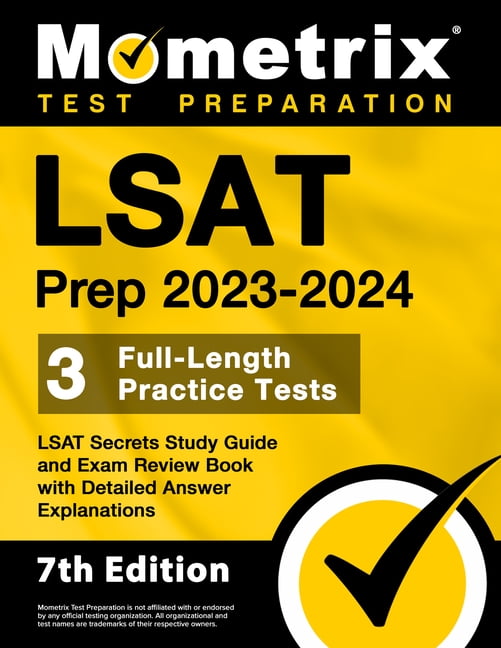 LSAT Prep 20232024 3 FullLength Practice Tests, LSAT Secrets Study