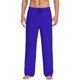 thumbnail image 1 of Fotbe Darkblue Pantalones de Pijama para Hombre, Pantalones de Dormir, Pantalones de Casa con Cintura Ajustable y Bolsillos-Medium, 1 of 6