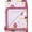 Farm Animals, variant on 2 Ply Silky Blanket, Reversible to Flannel, Farm Animal Print (Multi-Colored, 30 in. x 40 in.)