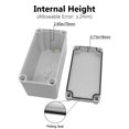 thumbnail image 4 of Caja de conexiones LeMotech IP67 impermeable 16 x 8 x 10 cm gris, 4 of 8