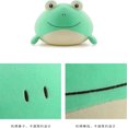 thumbnail image 4 of Almohada de felpa Frog HUOGUO supersuave y cómoda de 39 cm, 4 of 5