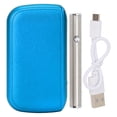 thumbnail image 2 of Case Plastic Iron  Lighter Set Rechargeable Height Regulable Portable  Case Set Pure Color 50mAh, 2 of 8