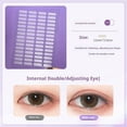 thumbnail image 1 of 5pcs Self Adhesive Double Eyelid Patch Natrual Reusable Waterproof Sweat-proof Invisible Ultra-thin Breathable Big Eye Beauty Stickers Makeup Tools, 1 of 8