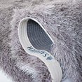 thumbnail image 5 of Safavieh Venice Shag Collection SG256S Handmade Glam 3-inch Extra Thick Area Rug, 6' x 9', Silver, 5 of 5