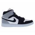 thumbnail image 2 of Women's Air Jordan 1 Mid SE Sail/Black-Light Steel Grey (DV0427 100) - 10, 2 of 5