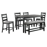 Picket House Furnishings Kona Counter Height 6PC Dining Set