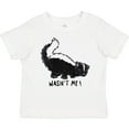 thumbnail image 3 of Inktastic Animals Cute Skunk Wasn't Me Boys or Girls Baby T-Shirt, 3 of 5