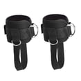 thumbnail image 3 of 2x correas de tobillo puestos para el anillo de soporte d de apoyo con bandas de pedal de entradas para los hombres del gimnasio de la parte inferior, 3 of 8