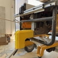 thumbnail image 3 of Dust Extraction Adapter for DeWALT Table Saws — 2 Inch Dust Collector Connector Fits DW745 DWE7485, Simple Slide-On Installation with Built-In Bag Hook (Black), 3 of 6