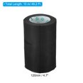 thumbnail image 2 of Uxcell 4.7"x49.2ft Pipe Wrapping Tape Non Stick Duct Tape Pipes Insulation Air Conditioner Tube Wrap Outdoor Black, 2 of 6