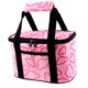 thumbnail image 1 of Bolsa de tela Oxford de gran capacidad, portátil, aislante, reutilizable e impermeable. Rosado, 1 of 6