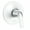 Chrome, variant on Gerber D510434TC Chrome Manual 2-Modes 1-Handle Shower Valve Trim