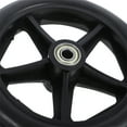 thumbnail image 3 of Nestingho 2 Sets Replacement Front Caster Wheel Assembly Steel for Mobility Aids, 3 of 8