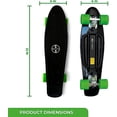 thumbnail image 5 of Kartium Mini Cruiser Skateboard 22 Inch with LED Wheels, 5 of 5