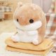 thumbnail image 4 of Kearding 2 en 1 Cojín para hámster Juego de mantas Juguetes de animales lindos Cojín de peluche con manta Decoración del hogar No.06 Kearding JJ65414-06, 4 of 6