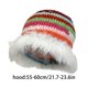 thumbnail image 3 of Colorful Gloves Hat Handmade Y2K Bucket Hat Furry Brim Surprise Gift for Girlfriend for Church Vacations French Style hat, 3 of 4
