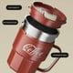 thumbnail image 5 of Taza aislada de acero inoxidable 304 con tapa | Taza de café térmica de doble capa | Vaso de agua para conservación del calor | Gran capacidad | Incluye cuchara | A prueba de fugas | Contenedor de, 5 of 9