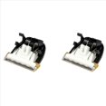 thumbnail image 1 of 2X Grooming Ceramic Cutter Head Blade 40mm 24 Teeth for Animal Clipper Trimmer,2 x clipper blades,Black, 1 of 6