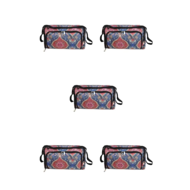 Bewildely Bolsa de almacenamiento de hilo, bolsas de hombro para tejer, bolsa de agujas de bordado de tela Oxford para bolsos de costura, Type2 NO2