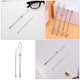 thumbnail image 5 of 4 Piezas Enhebrador de Banda Elástica Herramienta de Enhebrado de Cordón de Metal Accesorio de Costura Fácil de Bricolaje Enhebrador de Cuerda Herramienta de Enhebrador de Costura para Bricolaje, 5 of 8