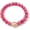 Pink, variant on Acrylic Necklace for Women Chunky Beaded Necklace Vintage Boho Short Choker Necklace Ideal Jewelry Gift for Women(White)