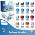 thumbnail image 2 of Bloques de construcción magnéticos BrightBlox 120 piezas IceCastle, 2 of 7