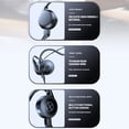 thumbnail image 2 of M1 Auriculares de conducción ósea BT 5.0 Auriculares deportivos inalámbricos con, 2 of 8