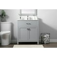 thumbnail image 4 of Elegant Lighting VF28830GR Harrison 30" Free Standing Single Basin Vanity Set - Grey, 4 of 7