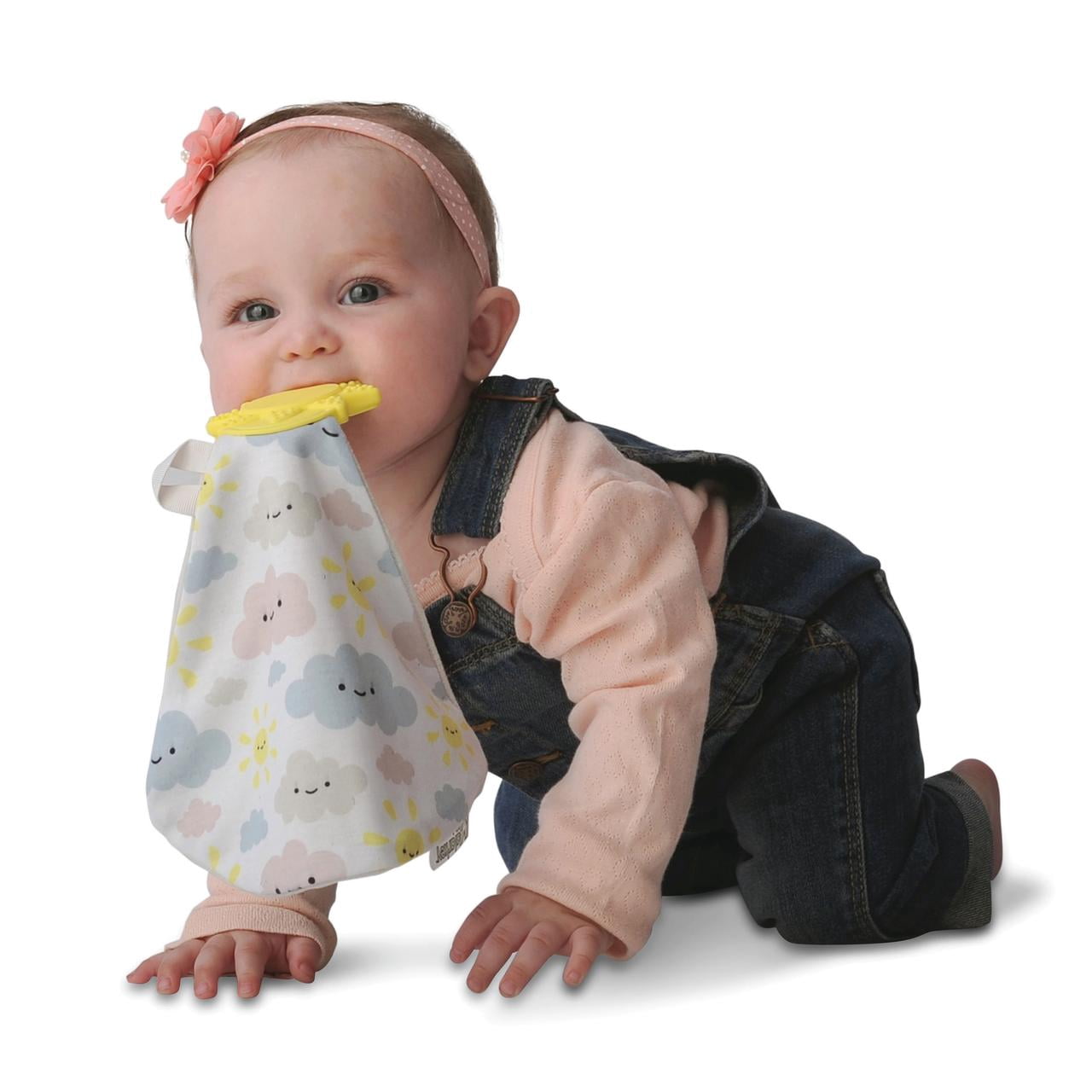 Malarkey Kids Munch-It Blanket: Teether and Cozy Blanket Combo for Teething Babies - You Are My Sunshine