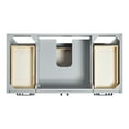 thumbnail image 5 of Ariel Kelly 43 Inch Single Rectangular Sink Bathroom Vanity With Pure White Quartz Countertop 1.5 Inch Edge In Grey, 5 of 12
