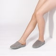 thumbnail image 4 of DREAM PAIRS Slippers For Women Memory Foam Winter Slippers Faux Fur Anti-slip House Slippers TILLIA GREY Size 6, 4 of 5