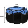 thumbnail image 5 of Jinsinto Portable Foldable Waterproof Dog Playpen Outdoor Pet Playpen Oxford Exercise Tent House for Dogs Cats Rabbits,, 5 of 5