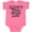 Hot Pink, variant on Inktastic Daddys Little Beard Puller Boys or Girls Baby Bodysuit