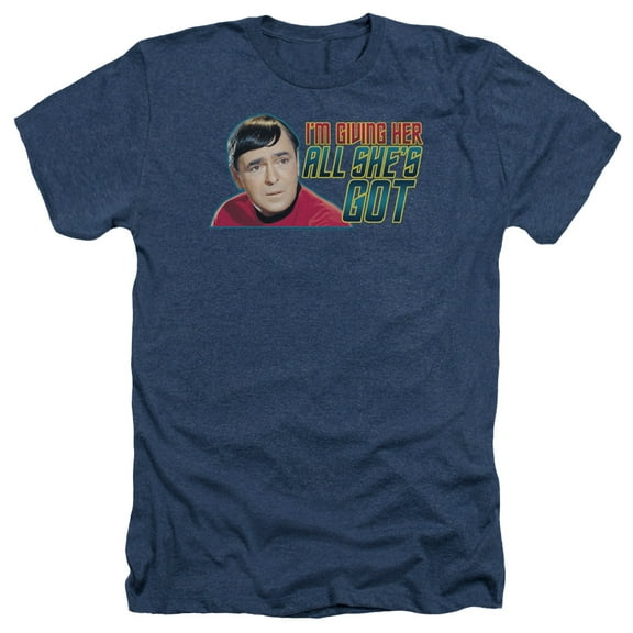 Star Trek - All Shes Got - Heather Short Sleeve Shirt - XXX-Large