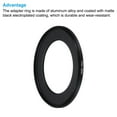 thumbnail image 4 of Uxcell 77mm-52mm Metal Step Down Ring with Cleaning Cloth, 2 Pack Camera Lens Filter Aluminum Adapter Ring, 4 of 6