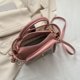 thumbnail image 2 of Bolso de hombro femenino de PVC, bolsos portátiles para mujer para el ocio diario (rosa), 2 of 9