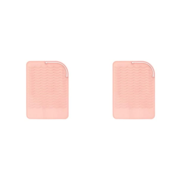 Plancha rizadora Injueey compacta y segura para cabello bellamente rizado corto rosa 2Conjunto