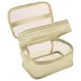 thumbnail image 7 of Unique Bargains Floral Makeup Bag Zipper Flower Cosmetic Pouch Beige, 7 of 7